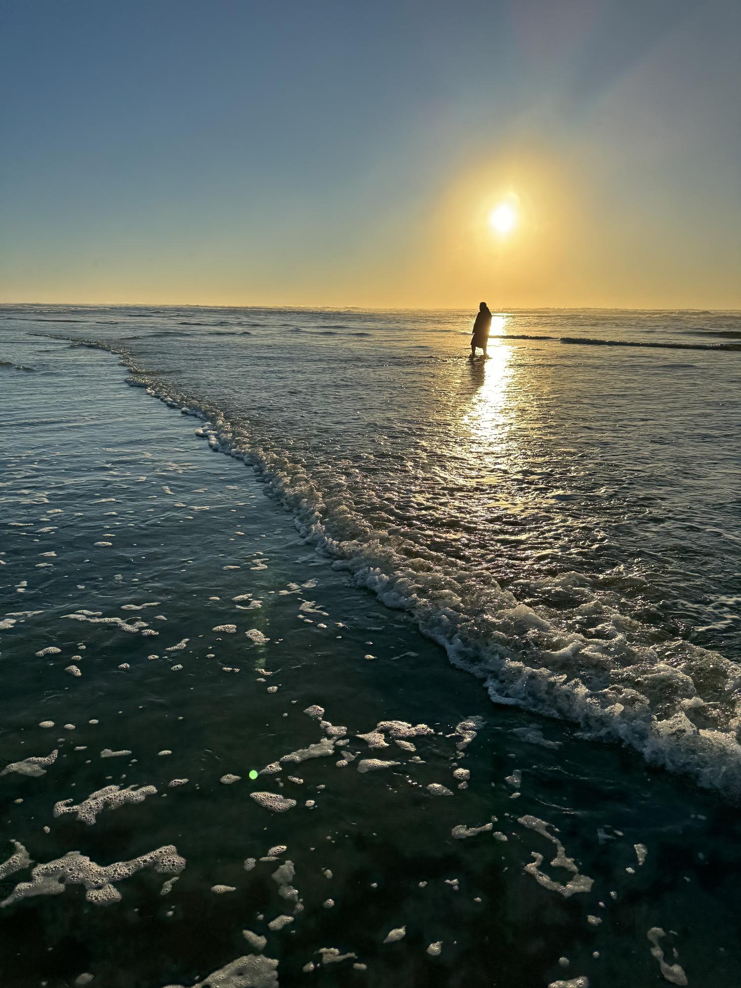 Seaside Sunset Stroll